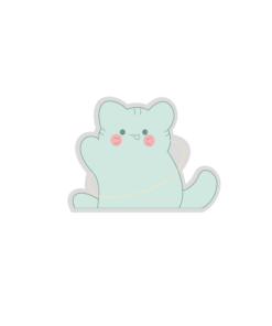 Kitty HulaHoop  - Acrylic Popsocket