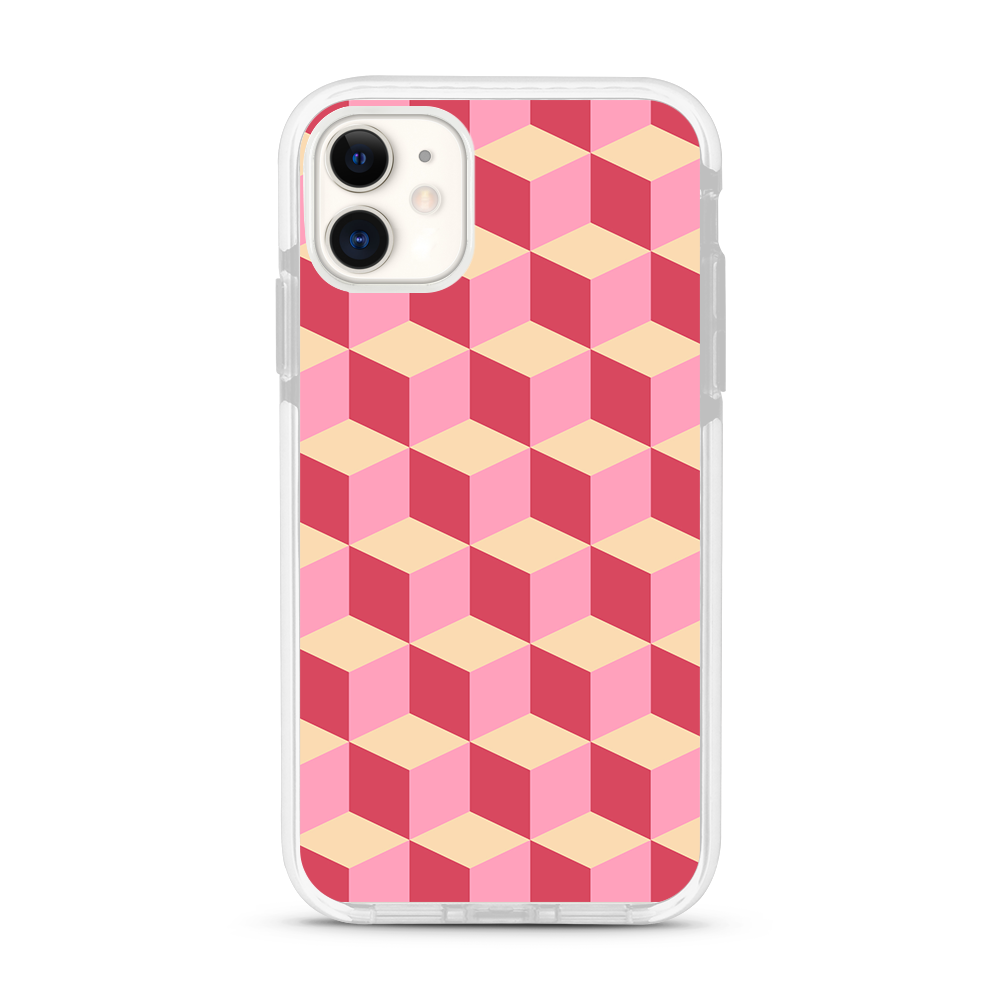 Pinky Holo Cube